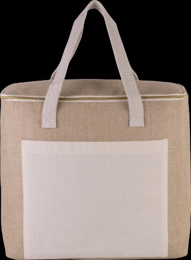 Image de Sac isotherme en jute - grand modèle