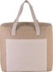 Image de Sac isotherme en jute - grand modèle