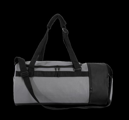 Image de Sac de sport forme tube avec compartiment chaussures séparé