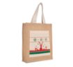 Afbeeldingen van Shopper met kerstmotieven