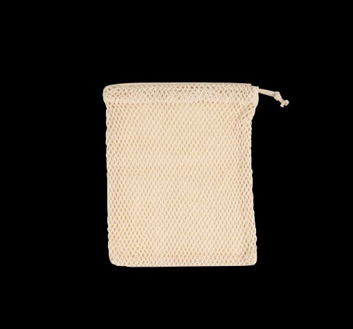 Afbeeldingen van Tas van mesh met een koordje