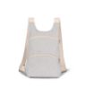 Picture of Recycled backpack with anti-theft back pocket One Size Ecume / Hemp