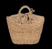 Picture of Eco-friendly half-moon seagrass basket bag