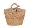 Picture of Eco-friendly half-moon seagrass basket bag