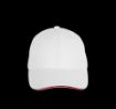 Image de Casquette en coton biologique à sandwich contrasté - 6 panneaux