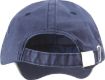 Image de Casquette coton fine ligne lavé avec visière sandwich