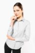 Picture of Ladies' long-sleeved cotton poplin shirt