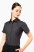 Picture of Ladies' short-sleeved cotton poplin shirt