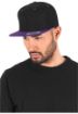 Afbeeldingen van Classic snapbackpet in twee kleuren
