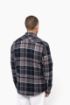 Afbeeldingen van Geruit overshirt met sherpavoering