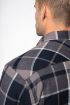 Afbeeldingen van Geruit overshirt met sherpavoering