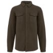 Afbeeldingen van Overshirt van fleece met sherpavoering