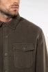Afbeeldingen van Overshirt van fleece met sherpavoering