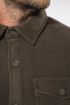 Afbeeldingen van Overshirt van fleece met sherpavoering