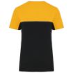 Afbeeldingen van Ecologisch tweekleurig uniseks T-shirt met korte mouwen