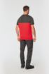 Afbeeldingen van Ecologisch tweekleurig uniseks T-shirt met korte mouwen