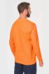 Afbeeldingen van Ecologisch uniseks T-shirt lange mouwen katoen/polyester