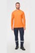 Afbeeldingen van Ecologisch uniseks T-shirt lange mouwen katoen/polyester