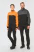 Afbeeldingen van Ecologische uniseks sweater met ritskraag