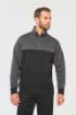 Afbeeldingen van Ecologische uniseks sweater met ritskraag