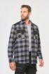 Afbeeldingen van Geruit overshirt met zakken