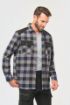 Afbeeldingen van Geruit overshirt met zakken