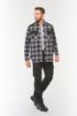 Afbeeldingen van Geruit overshirt met zakken