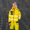 Afbeeldingen van Gerecycled veiligheidssweater met capuchon