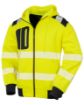 Afbeeldingen van Gerecycled veiligheidssweater met capuchon