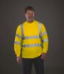 Afbeeldingen van Hi-Vis T-shirt lange mouwen