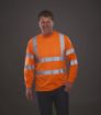 Afbeeldingen van Hi-Vis T-shirt lange mouwen