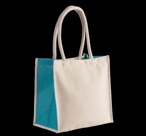 Picture of Cotton/jute tote bag - 17 L