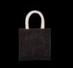 Image de Sac style cabas en toile de jute - petit modèle
