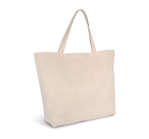 Afbeeldingen van Extra grote shopper van katoen