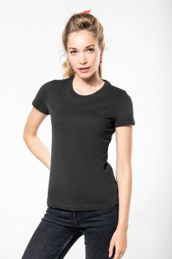 Afbeeldingen van Vintage dames-t-shirt met korte mouwen
