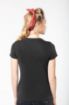 Afbeeldingen van Vintage dames-t-shirt met korte mouwen