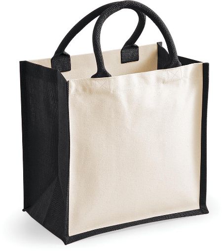 Picture of Printers Midi Jute Tote