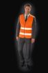 Afbeeldingen van Hi-viz Motorist Safety Vest Fluorescent