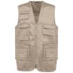 Bild von Gefütterte Unisex-Weste aus  Baumwollpolyester