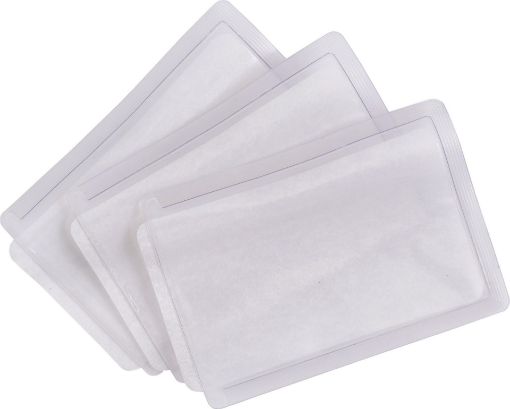Image de Poches d'identité thermocollantes ( unité = pack de ) Transparent