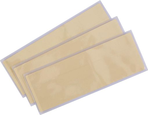 Image de Poches d'identité thermocollantes ( unité = pack de ) Transparent