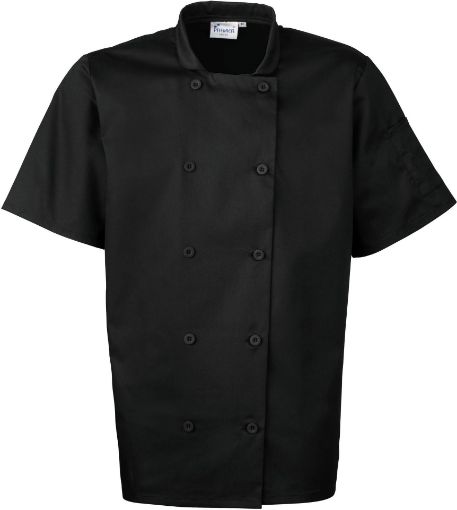 Afbeeldingen van Short Sleeve Chefs Jacket