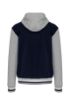 Afbeeldingen van College jacket met capuchon unisex