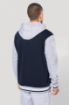 Afbeeldingen van College jacket met capuchon unisex