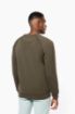 Afbeeldingen van Herensweater BIO ronde hals raglanmouwen
