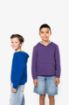 Afbeeldingen van Kinder hooded sweater met gecontrasteerde capuchon Fine