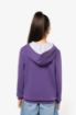 Afbeeldingen van Kinder hooded sweater met gecontrasteerde capuchon Fine