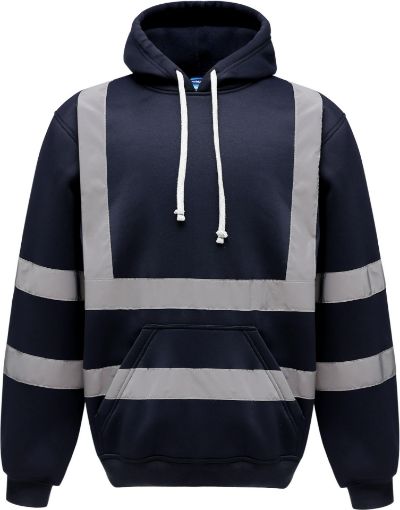 Afbeeldingen van Hi-Vis sweater met capuchon