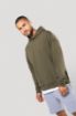 Afbeeldingen van Oversized fleece sweater met capuchon