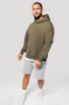 Afbeeldingen van Oversized fleece sweater met capuchon